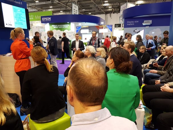 Education Finland stand at Bett 2018