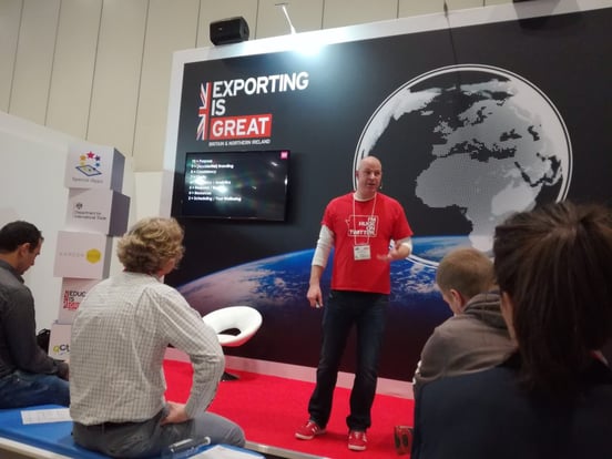 Ross McGill from TeacherToolkit at Bett 2018